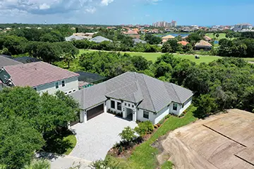 Overhead Front View - Flagler Beach Oceanfront Homes